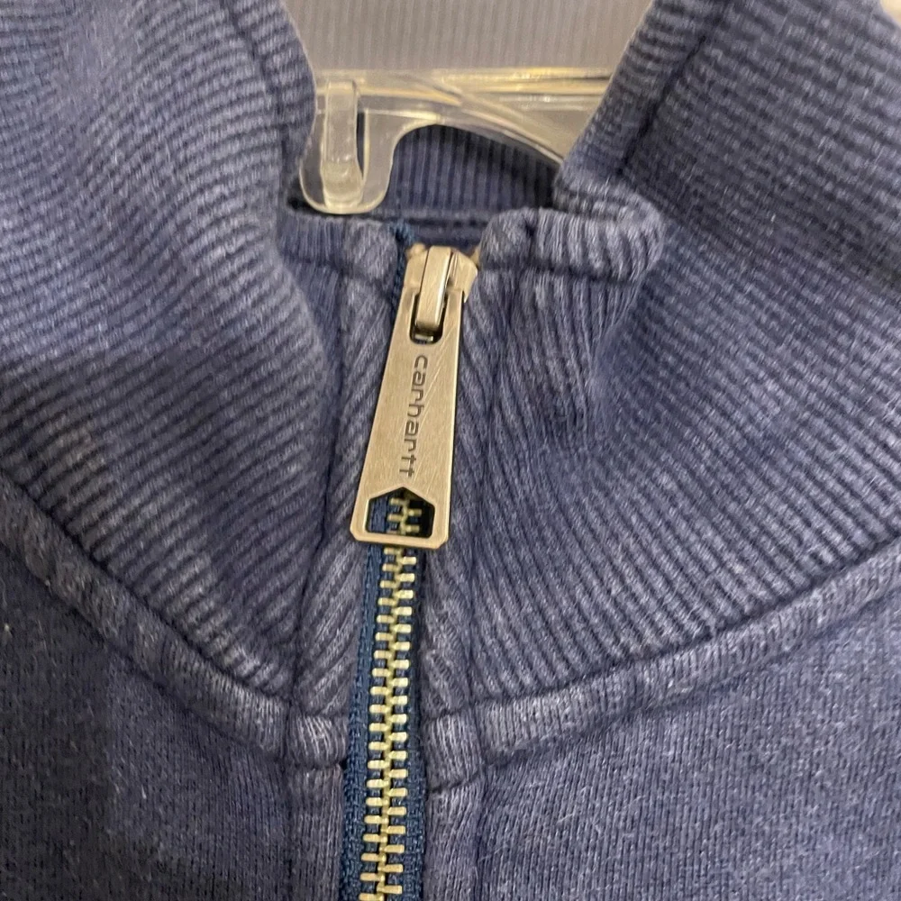 Women’s Carhartt Blue zip jacket. Size small. Great condition. - Picture 4 of 6